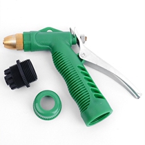 Car wash water guns Single selling green showerhead brushed car tools watering down the watering