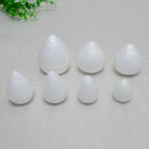 Rose Foam Floral Bud Handmade DIY Silkscreen Flower Material Large Rose Flower Buds Foam Core Floral Piste