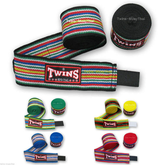 Twins Boxing Bandage Elastic Muay Thai Hand Wraps Sanda Hand Wraps Fighting Hand Protection Cloth Sports Fitness Boxing Bandage