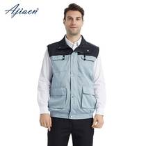 AJ503 Radiation Protection Vest Work Clothes Professional Clothes Computer Room Monitoring Room Electromagnetic Radiation Shielding Clothing Factory Direct Sales