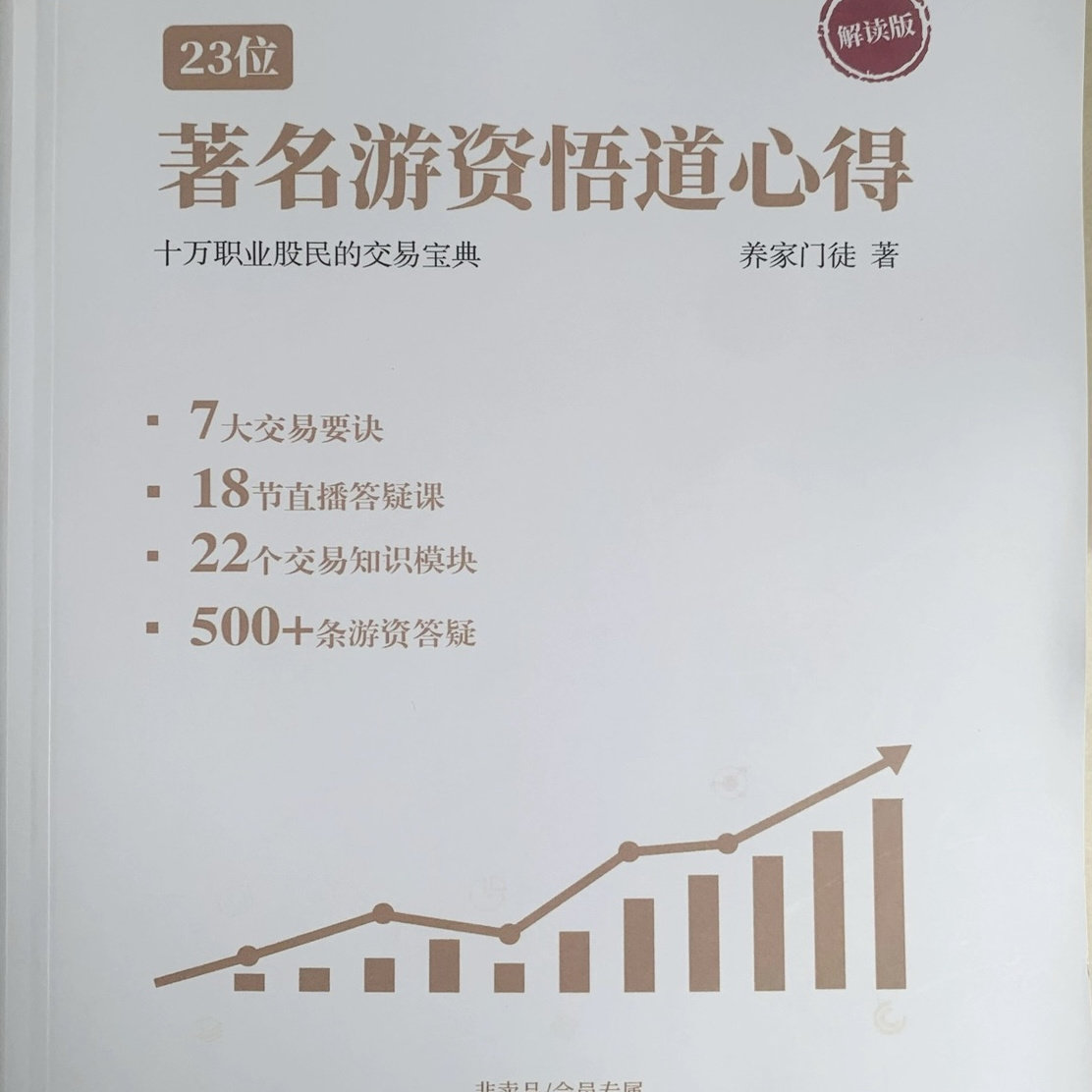 23位著名游资悟道心得 炒股养家赵老哥退学炒股游资心法-淘宝Taobao | 天猫Tmall