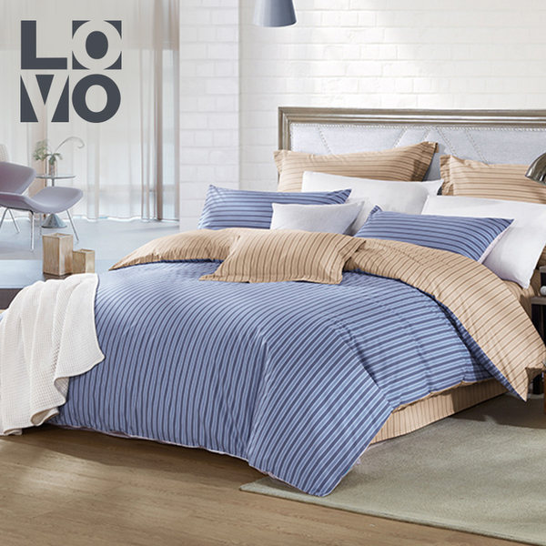 LOVO 罗莱家纺 简约时尚条纹四件套 浮光 床品 1.5米 天猫优惠券折后¥179包邮(¥299-120) LOVO 罗莱家纺 简约时尚条纹四件套 浮光 床品 1.5米 天猫优惠券折后¥179包邮(¥299-120)