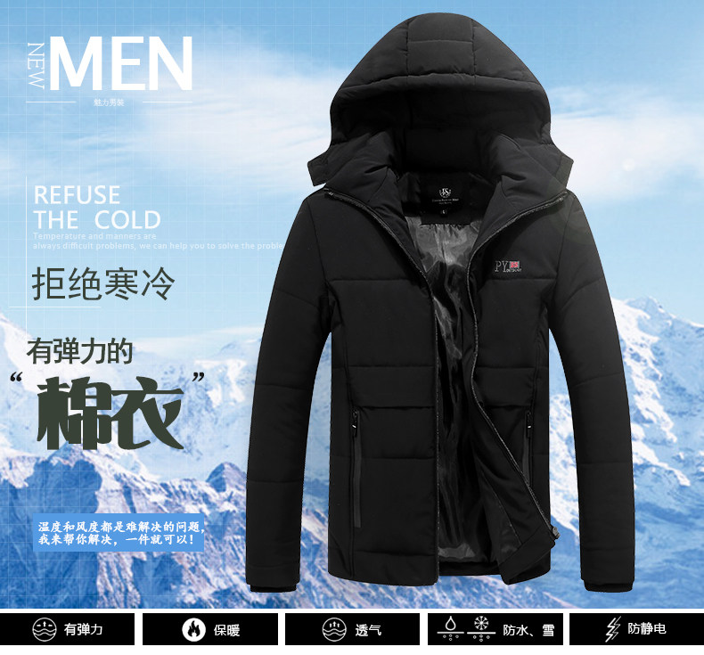 Blouson hiver pour homme en Polyester - Ref 3112556 Image 7