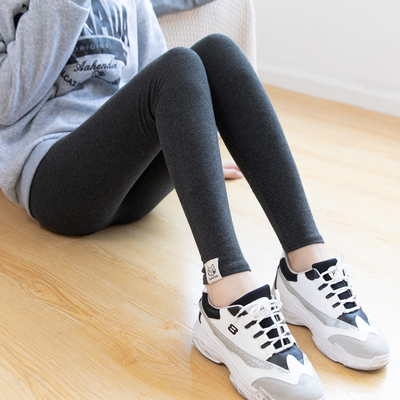 春秋款纯棉打底裤女外穿薄款