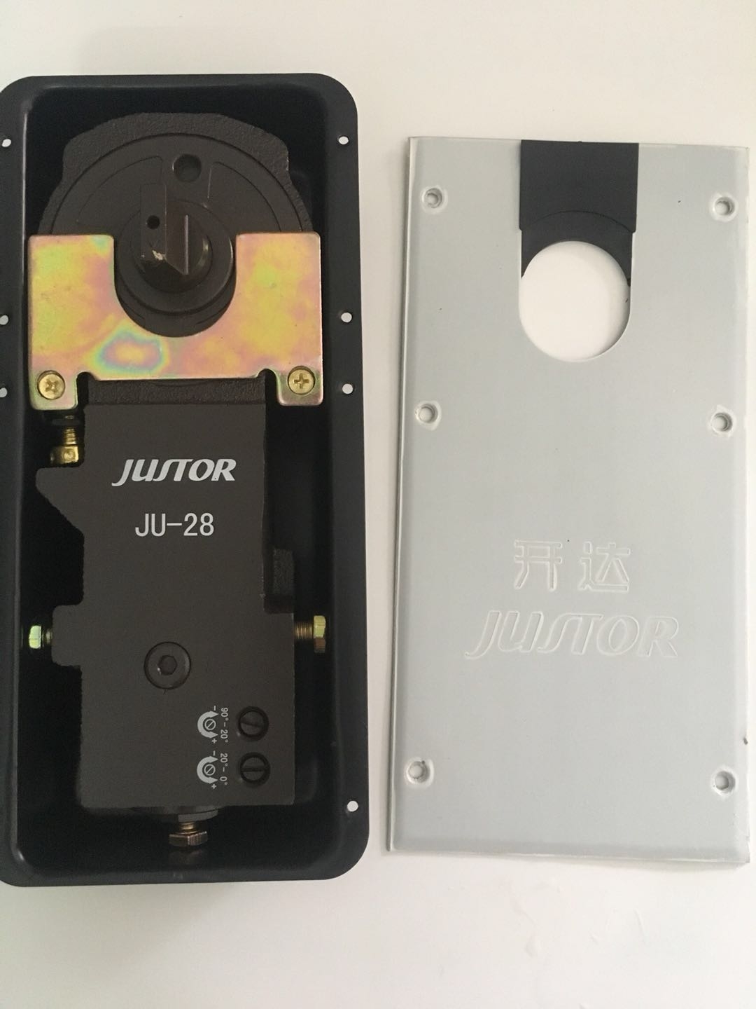 That is, sturdy spring JU-28 JUSTOR ground spring without frame spring glass door land spring