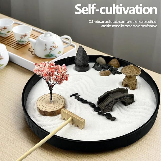 Amazon Zen Garden Office Home Micro Landscape Zen Sand Table Crafts Ornaments Decoration Gifts Wholesale Amazon Zen Garden Office Home Micro Landscape Zen Sand Table Crafts Ornaments Decoration Gifts Wholesale