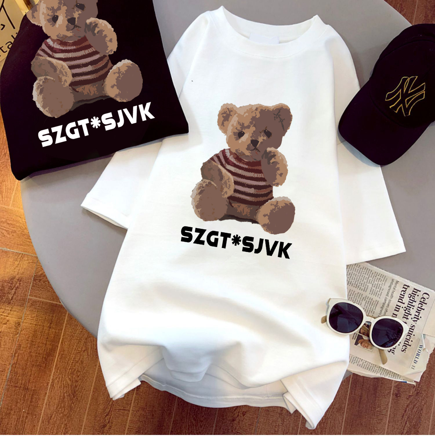 Pregnant Woman Blouse Summer Dress New Fashion Woman Medium Long Version Boomer Loose Pure Cotton T-Shirt Skirt Summer Not To Be Fitted With Suit