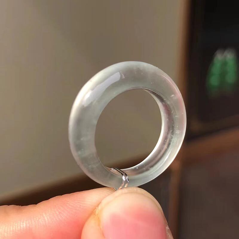 Cuiruchun jadeite rough wool custom jadeite sheet landscape pendant ruyi pendant necklace live broadcast special shot