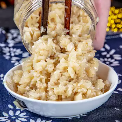 Garlic sauce puree Garlic grilled eggplant Oyster scallop Vermicelli Lobster seafood barbecue seasoning dip