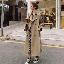 High-end maternity wear long coat women spring and autumn 2021 late pregnancy belly loose fashion style