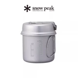 Snowpeak Snowpeak алюминиевый горшок для улицы, легкий горшок SP для кемпинга, пикника, набор горшков 900 мл SCS-008/009