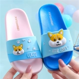 Детские нескользящие тапочки для мальчиков, милые мультяшные слайдеры для принцессы