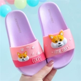 Детские нескользящие тапочки для мальчиков, милые мультяшные слайдеры для принцессы