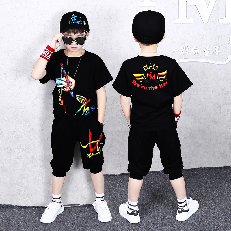 Summer 61 trẻ em quần áo sàn catwalk mới boy giá hiệu suất trống váy trẻ sàn catwalk đường phố nhảy chương trình hoạt động phù hợp.