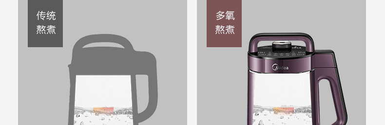 máy làm sữa chua chefman Midea / beauty DJ13B-WHKW7 máy làm sữa đậu nành nhà máy lọc không mùi oxy đa chức năng tự động thông minh - Sữa đậu nành Maker máy làm sữa hạt panasonic