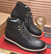 Martin boots Mens winter mens shoes Inlenty wind High Help retro full wool Inner cotton shoes Warm Tooling Men Snowy Boots