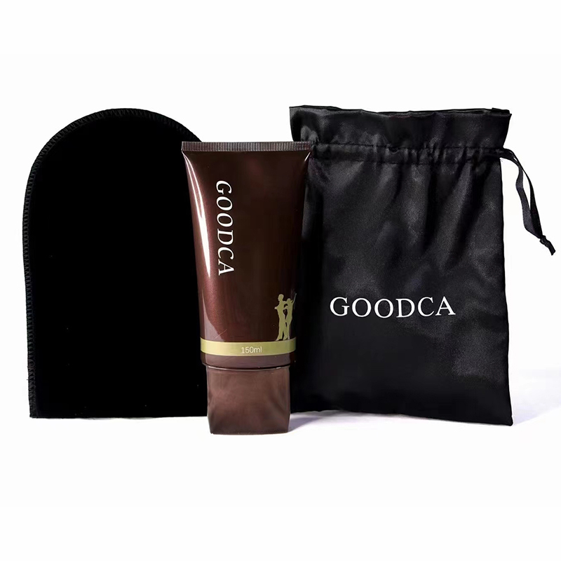 Goodca Professional Latin Dance Competition Performance Special Brown Oil, Easy to Apply, Instant Color, Comes with Gloves, Large Bottle