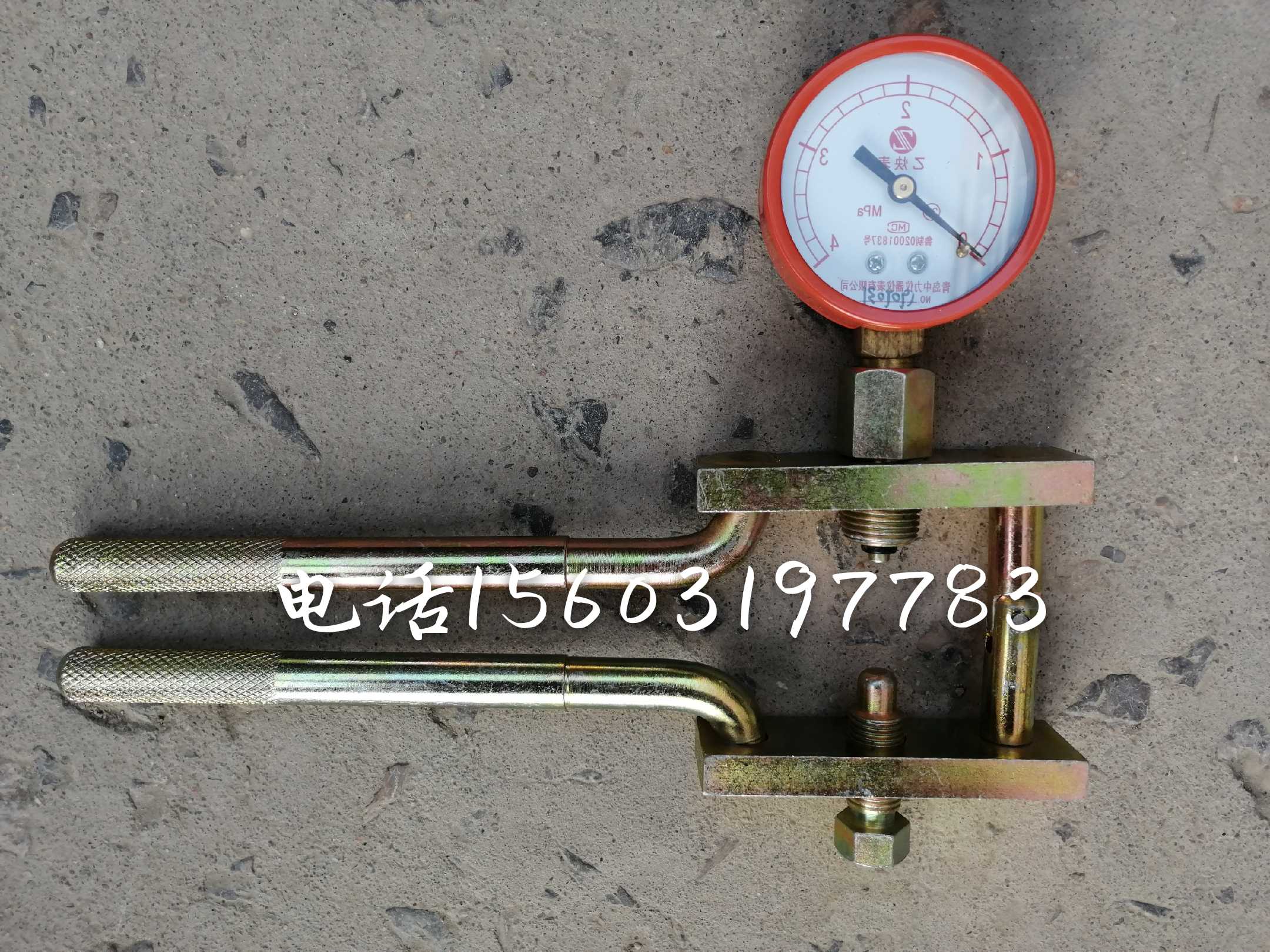 Acetylene Piezometric Card Manual Acetylene Bottle Card Special Table Gas Test Pressure Gas Accessories Adjustable Chucking