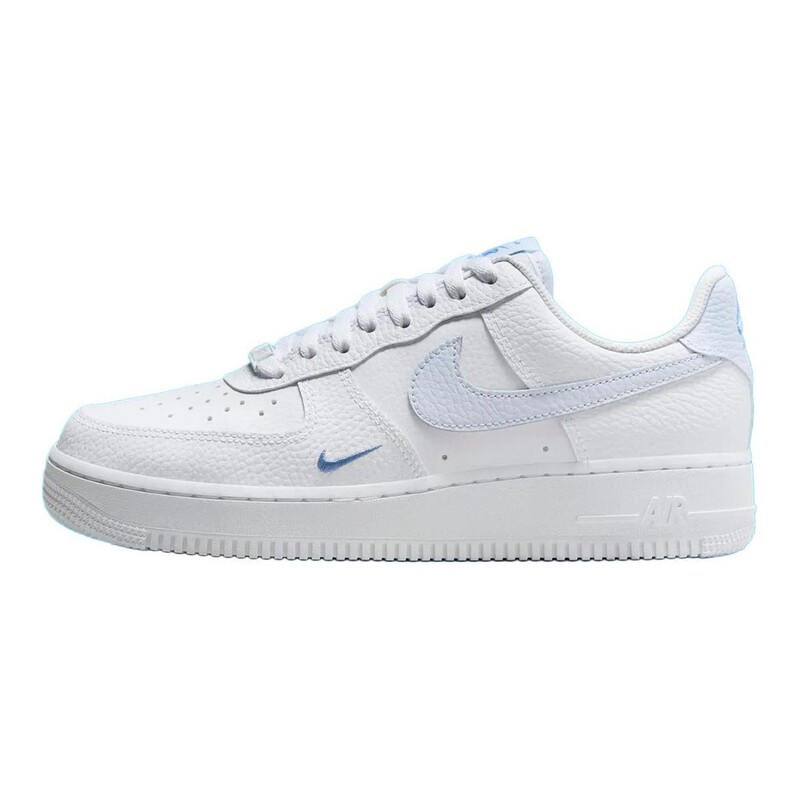 [Climbing] Nike Sneakers, White, Lace-Up, Round Toe, Suitable for All Seasons, Non-Slip, Wear-Resistant, Flat Sole