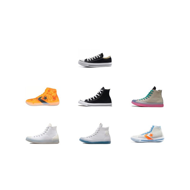 [Climbing] Converseallstar Couple's Retro Low-Top Canvas Shoes Basketball Shoes Are the Same Style for Men and Women