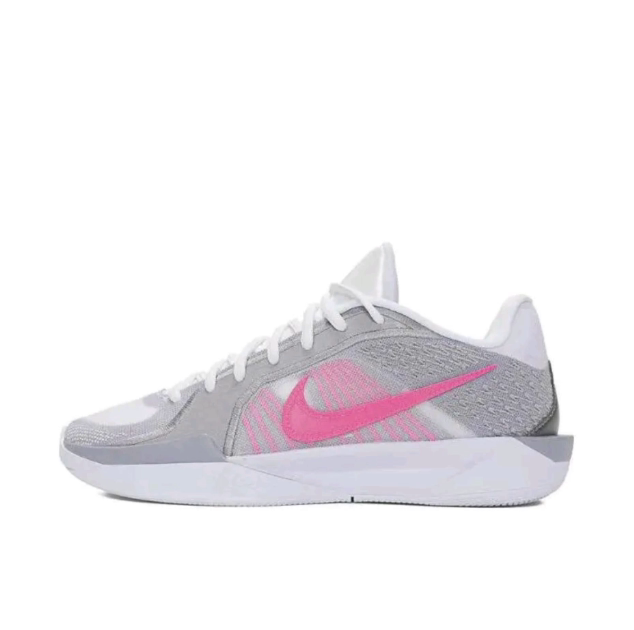 Nike Sabrina 2 Soft and Comfortable Non-Slip Wear-Resistant Low-Top Basketball Shoes Women's Gray Pink