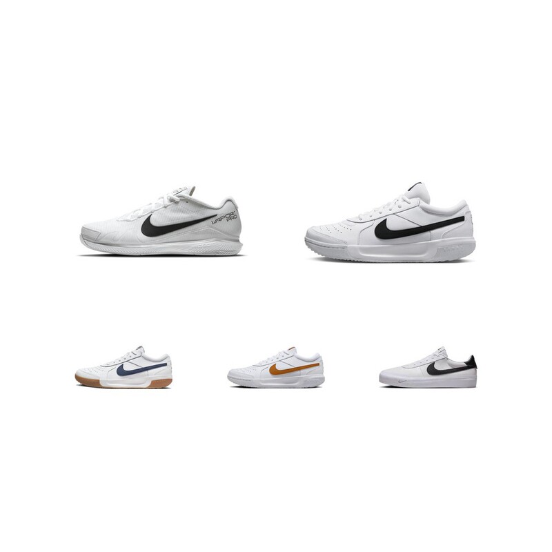 [Climbing] Nikecourt Shock-Absorbing Breathable Low-Top Casual Shoes Tennis Shoes for Men and Women in Black, White and Gray