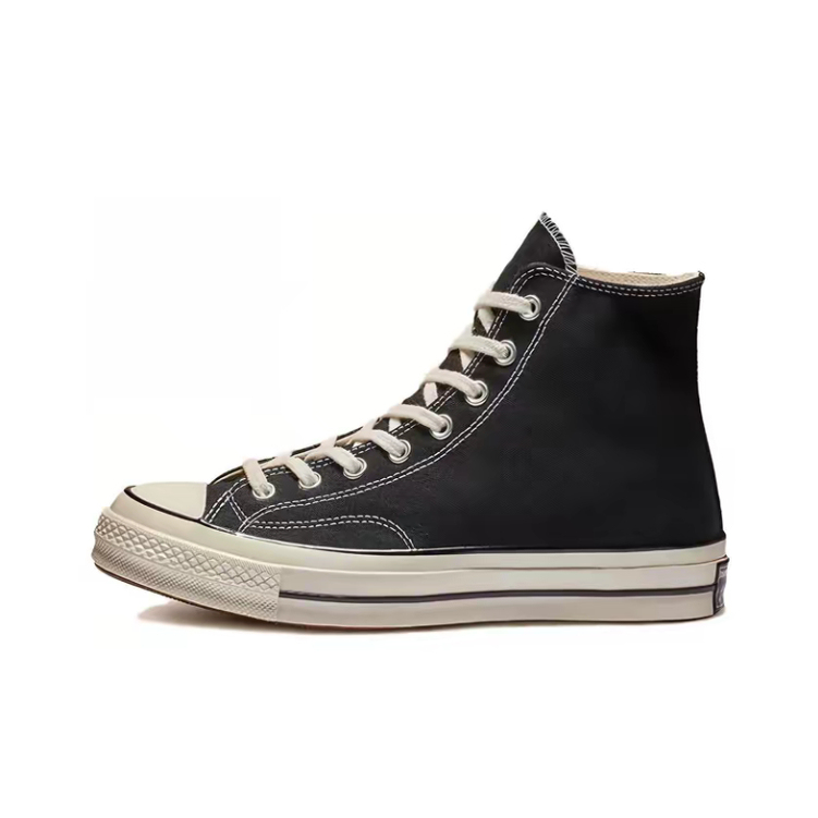 Converse Chuck 70 Classic Lightweight Comfortable Wear-Resistant High-Top Canvas Shoes Unisex Retro Black Converse Chuck 70 Classic Lightweight Comfortable Wear-Resistant High-Top Canvas Shoes Unisex Retro Black
