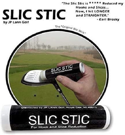 American Slic Stic Golf Club Face Coating for Driver to Prevent Left and Right Curves, Reduce Spin and Increase Distance American Slic Stic Golf Club Face Coating for Driver to Prevent Left and Right Curves, Reduce Spin and Increase Distance
