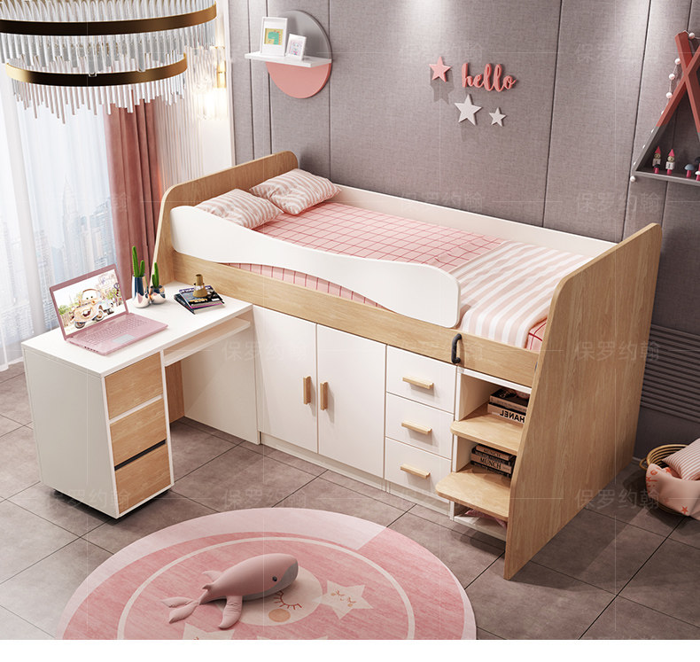 детские Кровать пол кровати высокая Bed_10.jpg.