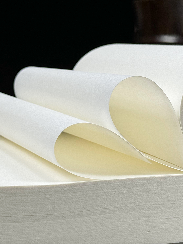 Thickened Printing Rice Paper A4 Semi-Raw Semi-Cooked Calligraphy Special Paper A3 Cooked Rice Paper for Fine Brushwork Chinese Painting Inkjet Laser Printing Paper Spray Painting Paper Family Genealogy Printing Micro-Printing Ancient Book Folder Small Calligraphy Paper