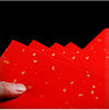 2025 Millennium Red Couplet Red Paper Spring Festival Handwritten Blank Spring Couplet Xuan Paper New Year Self-Writing Calligraphy Five-Character Seven-Character Tile Pattern Special Paper for New Year Wax-Dyed High-End Wedding Red with Gold Sprinkles Wholesale