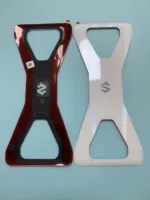 Задняя крышка из одного стекла Black Shark 3-го поколения (белая), оригинальная, новая, с клейкой подложкой