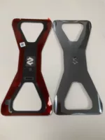 Задняя крышка с одинарным стеклом Black Shark 3-го поколения (серебристая звезда), оригинал, новая, с клейкой подложкой