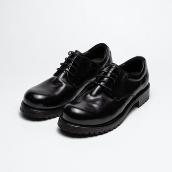 Tbof mickey derby shoes washed horsehide