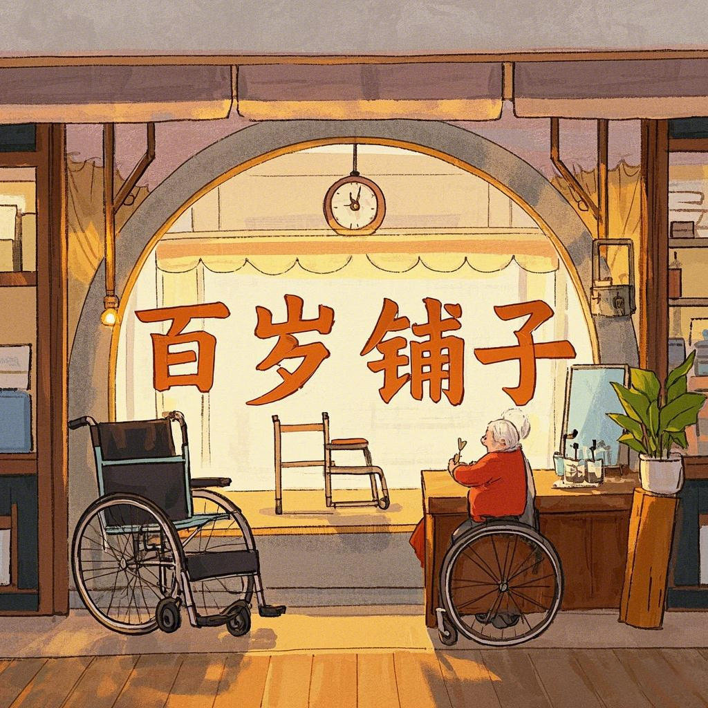 卧床老人专业护理用品的LOGO