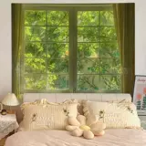 Ins Beautiful Window Landscape Network Red Live фоновые рамки