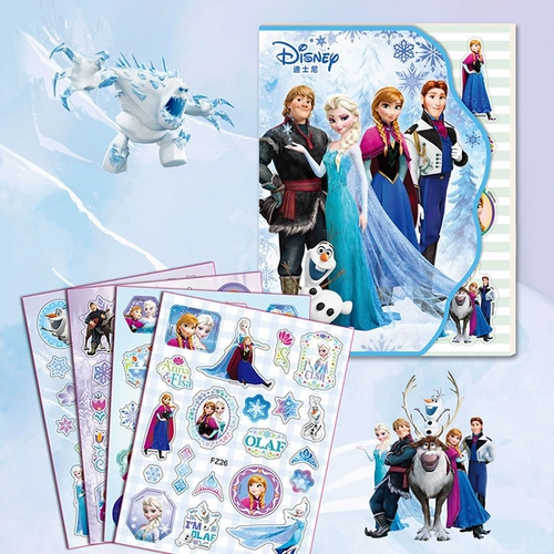Детские наклейки для принцессы, наклейка, комплект, детская игрушка, награда для детского сада