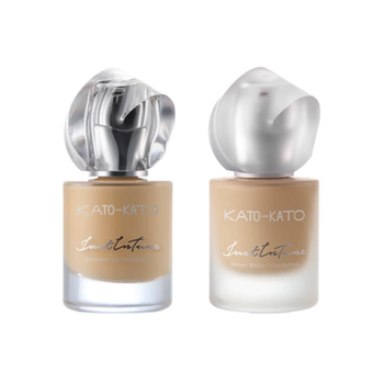 【张康乐同款】KATO粉底液柔雾微光持妆不脱妆干皮混油皮遮瑕保湿实付109元到手包邮