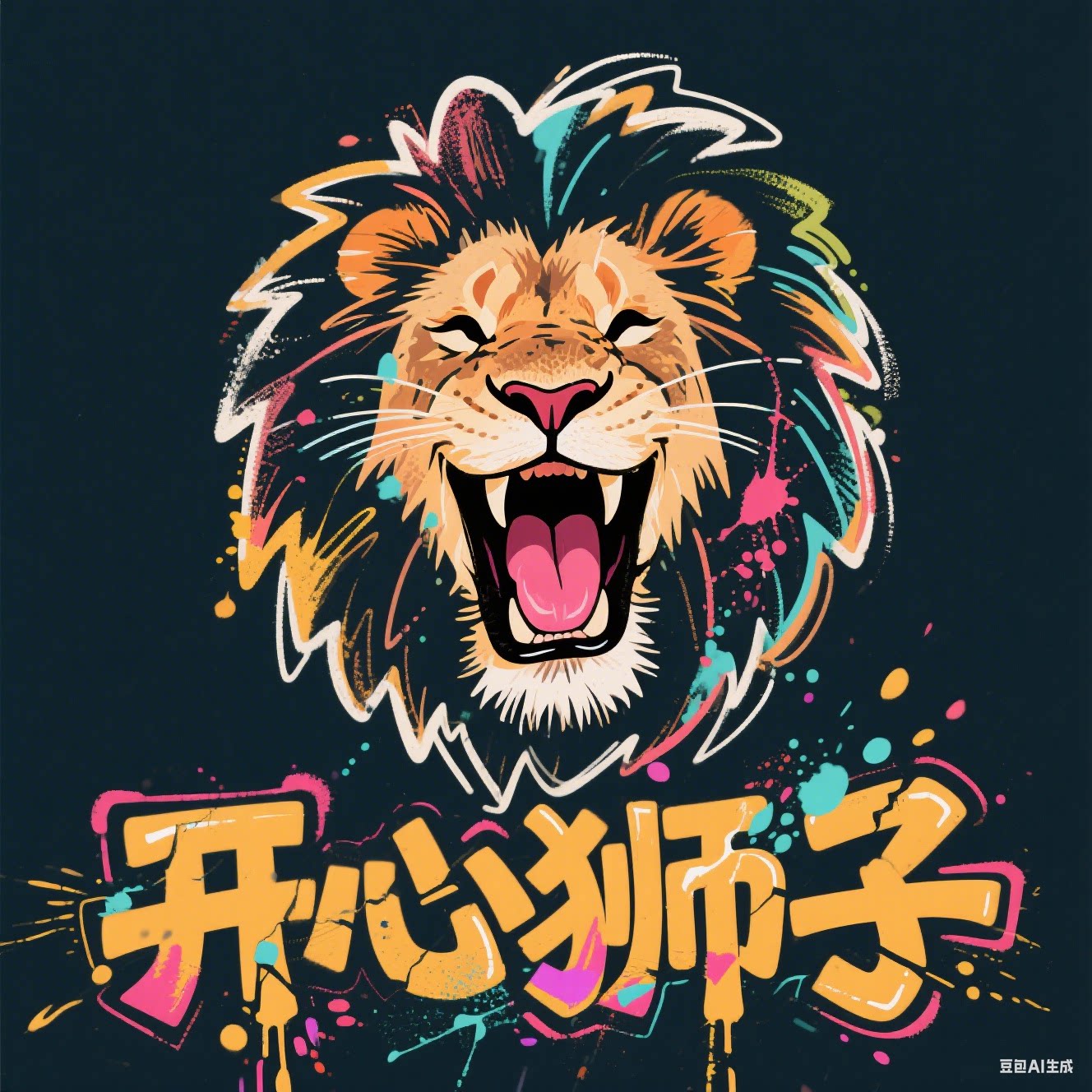 开心狮子设计