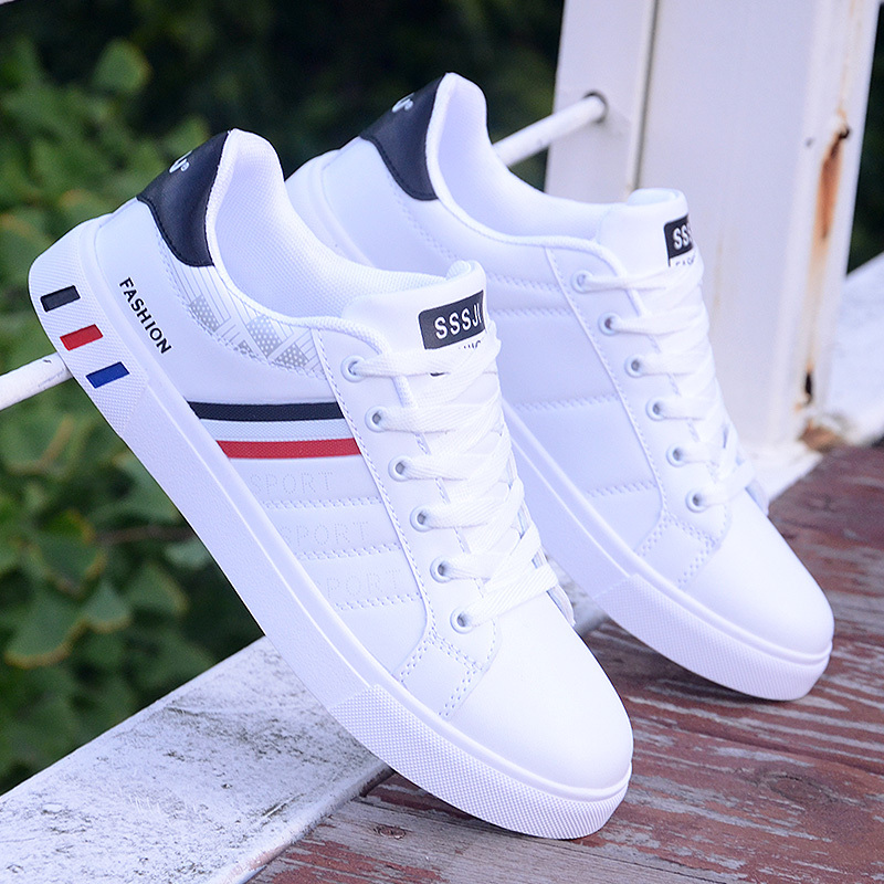 Qiao Zhou Sports Shoes Men's Sneakers 2026 Spring New Running Shoes Trendy Casual Shoes Men's Shoes Student Trendy Shoes Men's