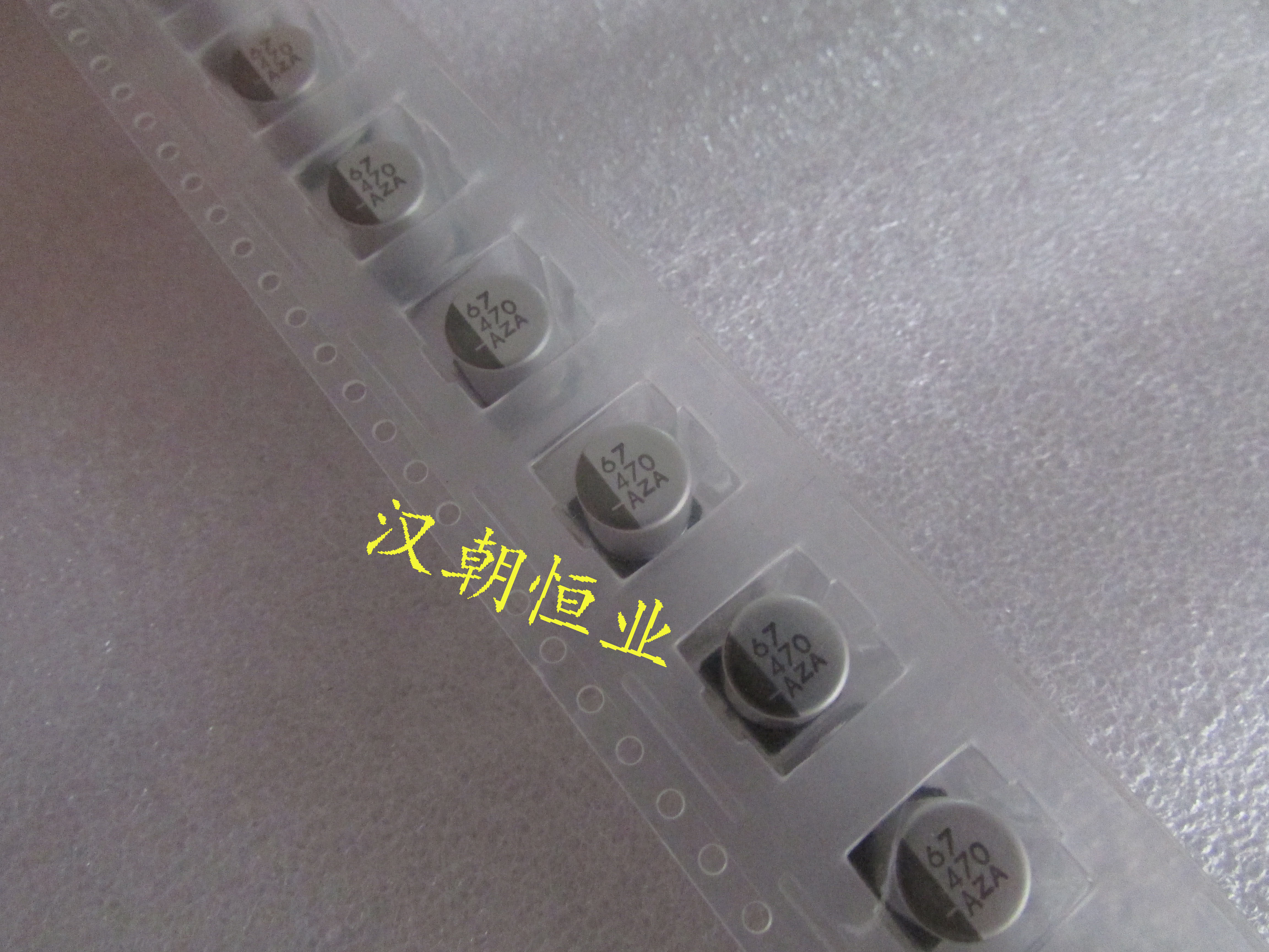 EMZA100ADA471MHA0G 10V470UF 8*10 low impedance long life SMD electrolytic capacitor