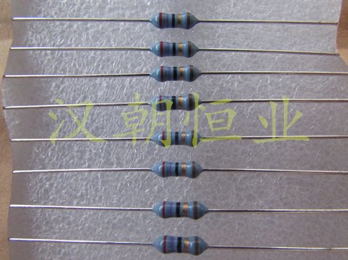 Japan MF1 4DCT52A27R0F 1 4W 27R 1% metal film resistor 4 yuan = 20 pieces