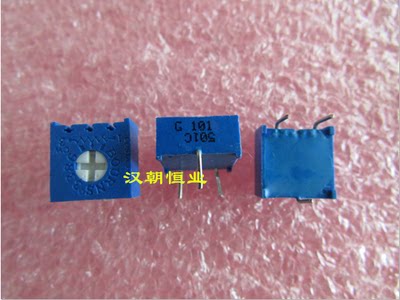 Imported potentiometer 3386 101 100R 100Ω fine tuning resistor