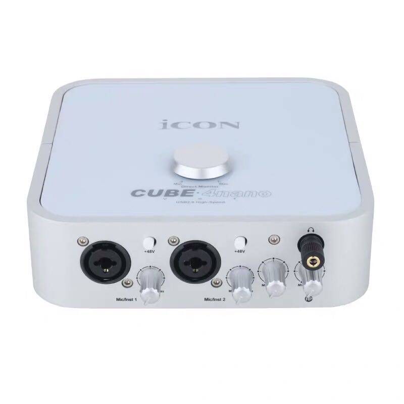 ICON Aiken CUBE 4nano dyna fifth generation anchor voice card live microphone usb external link sound card