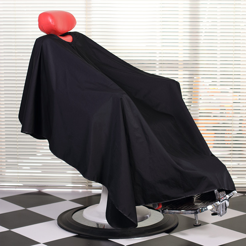 Hair salon haircut nylon cloth hairdresser cloth comfortable hair dyeing barber shop haircut black simple shaving professional