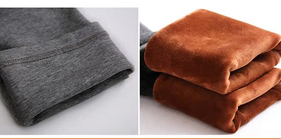 Quần bà bầu cộng với nhung dày mặc mùa đông Quần bà bầu Phiên bản Hàn Quốc của quần nhung vàng ấm bụng nâng quần mang thai quần cho bà bầu