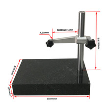 Grade 00 marble granite micrometer height gauge dial indicator bracket table base rock table base