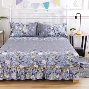 Masi giường váy Yu S mảnh giường Hàn Quốc khăn trải giường bên 2m 1,8 m 1,5 m bộ đối với một chiếc giường nệm bìa nắp - Trải giường