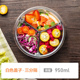 hộp cơm hâm nóng Sinh học tách lò vi sóng làm nóng kính ăn trưa hộp sinh viên nhân viên văn phòng khoang tươi niêm phong hộp ăn trưa - Hộp cơm điện sưởi ấm nồi ủ cơm