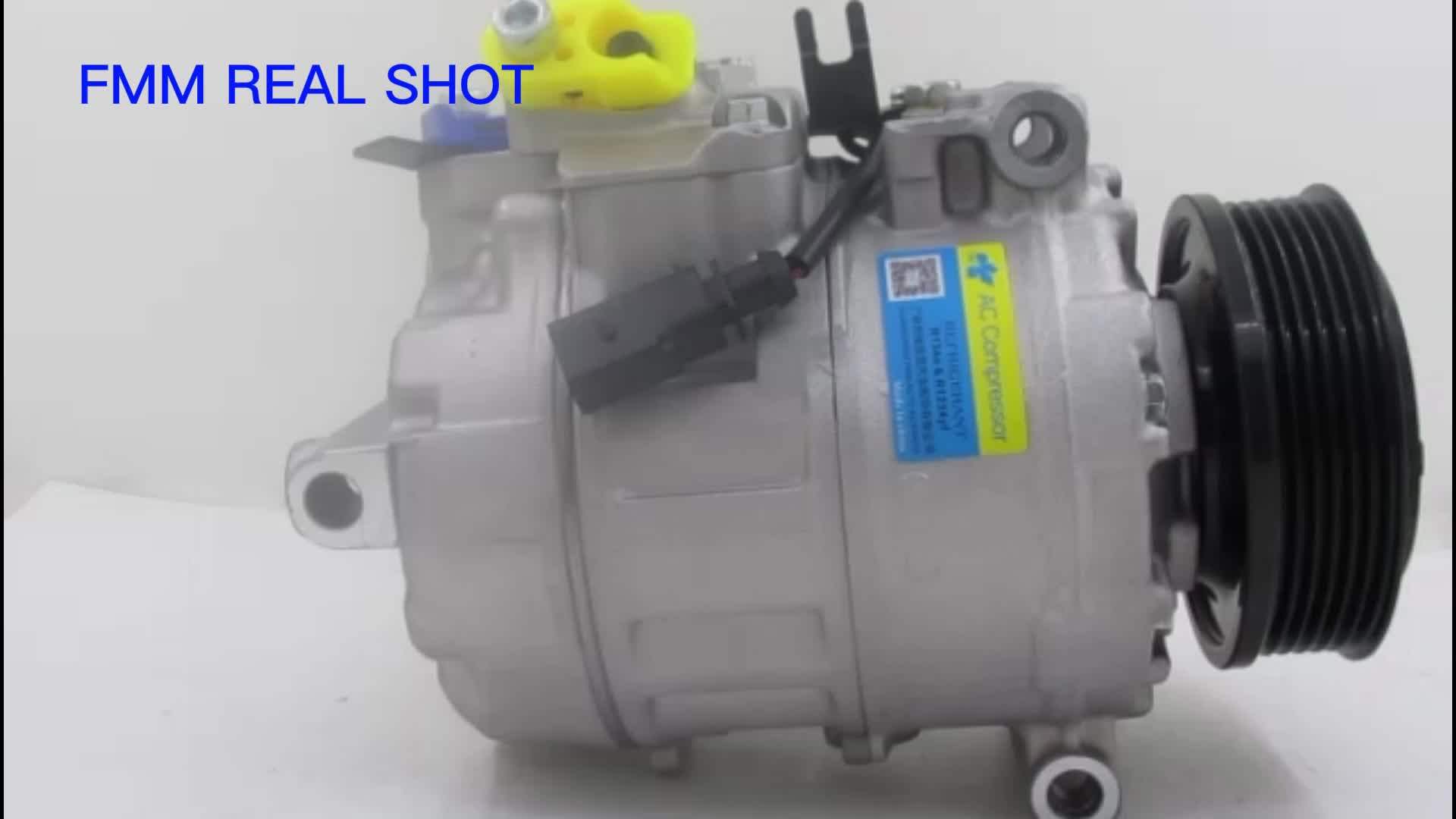 Ac Compressor For Vw Transporter T5 Multivan Amarok Oem 7e0820803